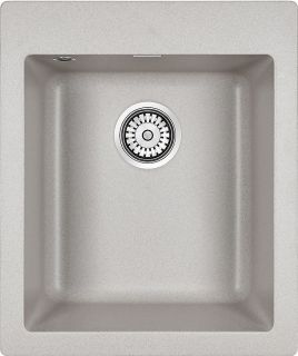 Мойка кухонная Paulmark Kante PM104249-GR серый